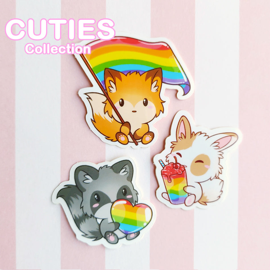 CUTIES PRIDE Sticker Set 1