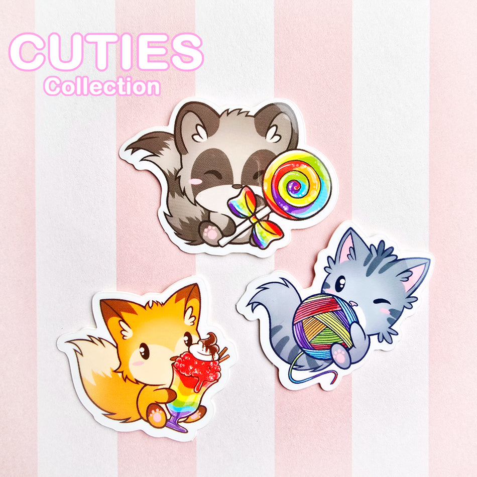 CUTIES PRIDE Sticker Set 2