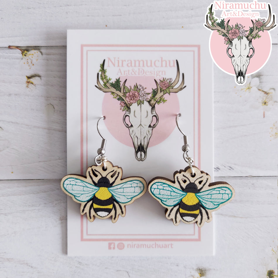 Bumblebee Earrings