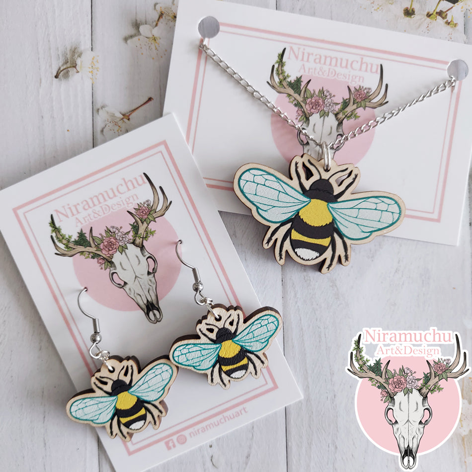 Bumblebee Earrings
