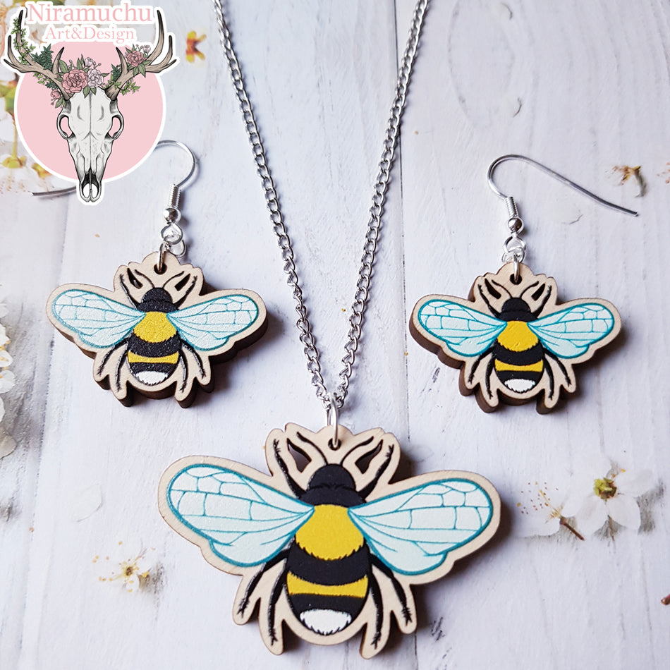 Bumblebee Earrings