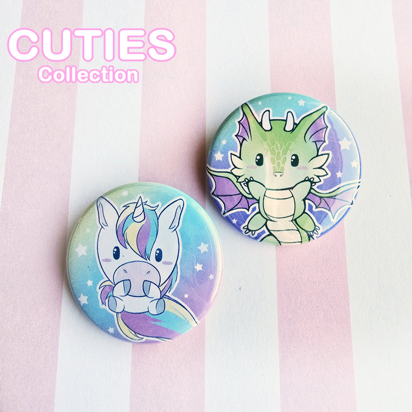 CUTIES Badge Set: Magical
