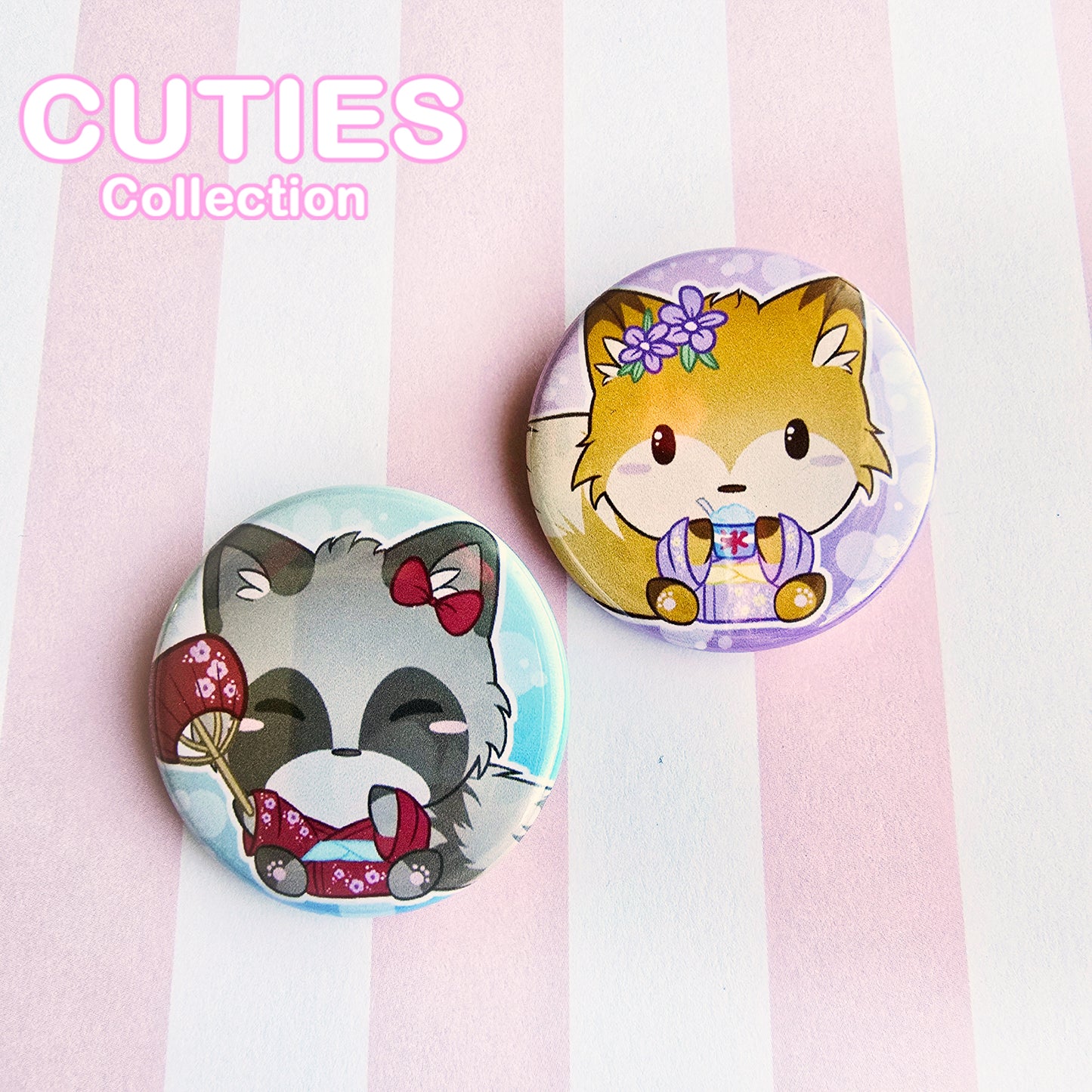 CUTIES Badge Set: Matsuri