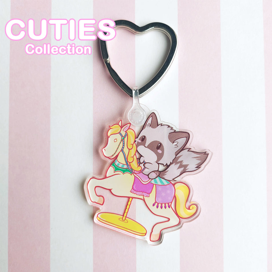 CUTIES Carousel Keyring