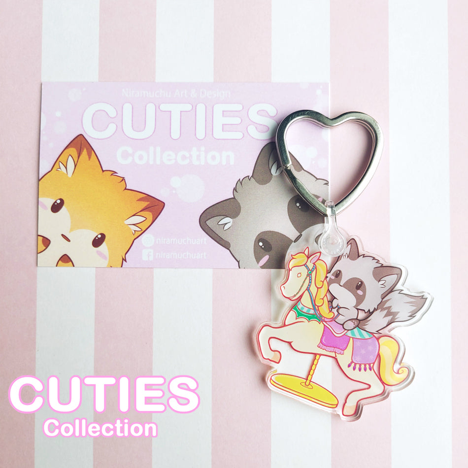 CUTIES Carousel Keyring
