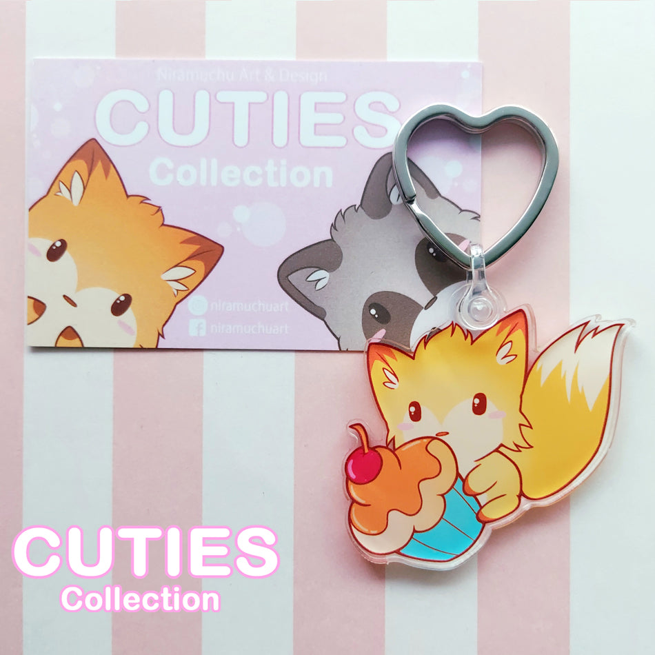 CUTIES Cupcake Keyring