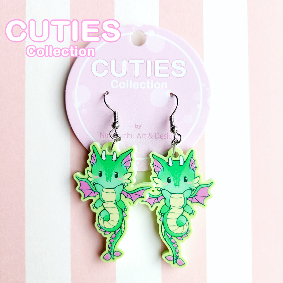 CUTIES Dragon Earrings