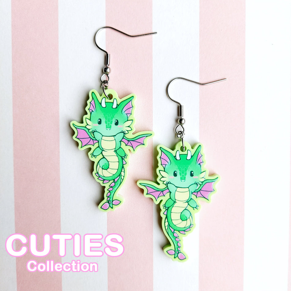 CUTIES Dragon Earrings