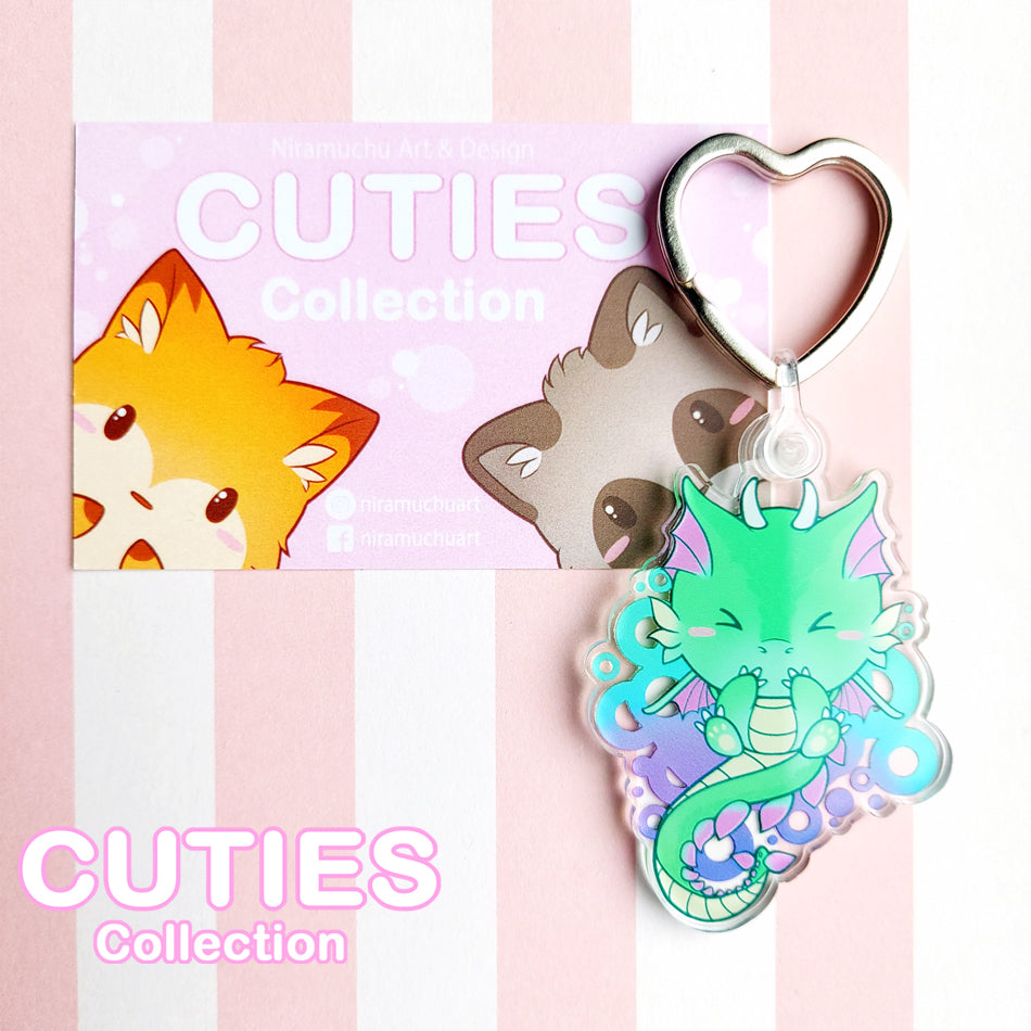 CUTIES Dragon Keyring
