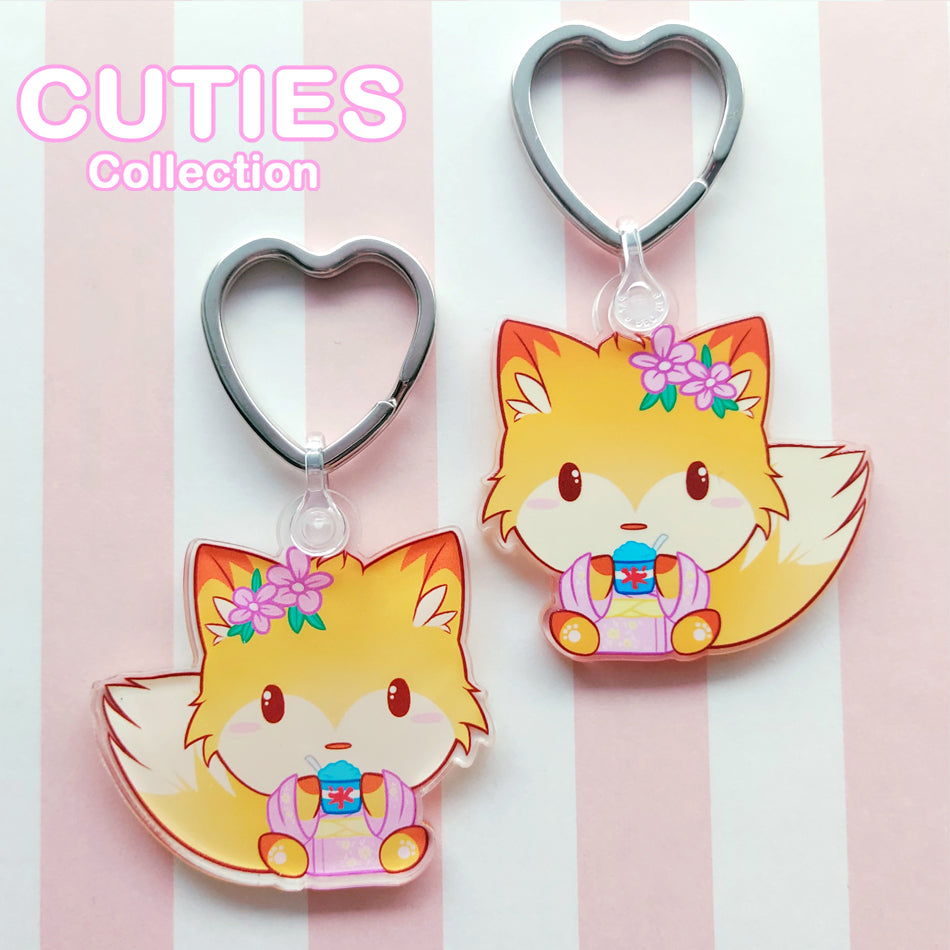 CUTIES Matsuri Fox Keyring