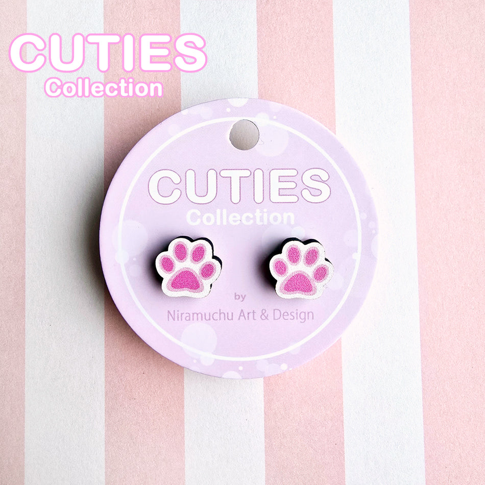 CUTIES Paws White Korvakorut