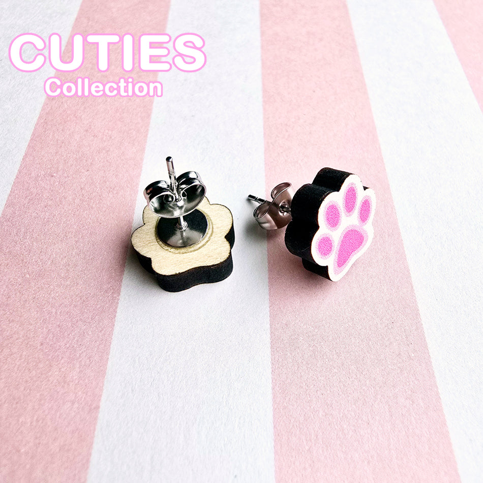 CUTIES Paws White Korvakorut