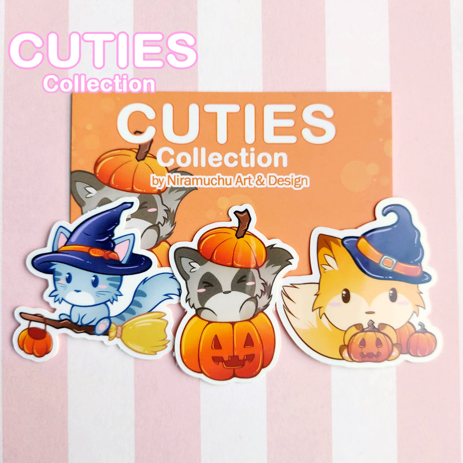 CUTIES Sticker Set: Halloween