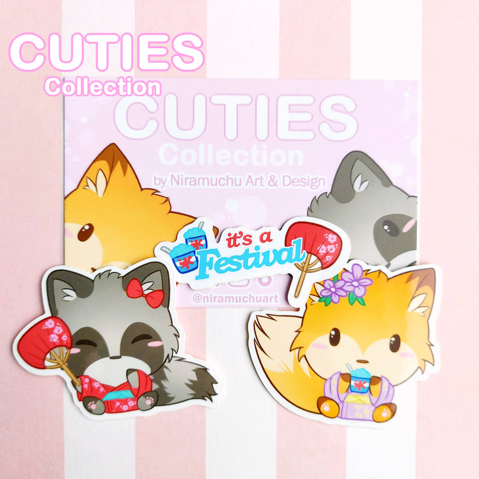 CUTIES Sticker Set: Matsuri