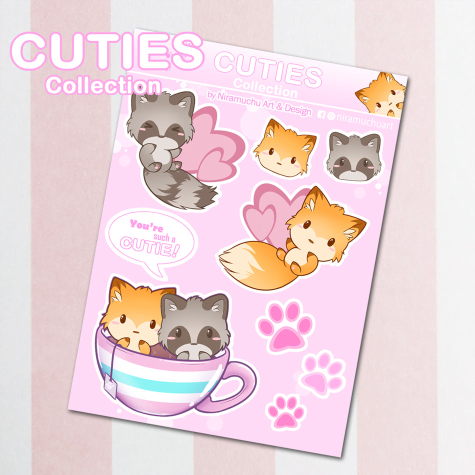 CUTIES Stickers: Teacup