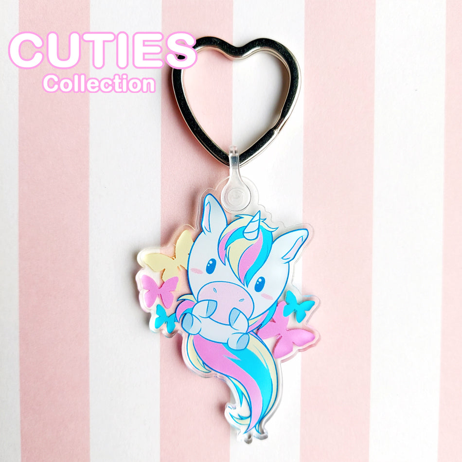 CUTIES Unicorn Keyring