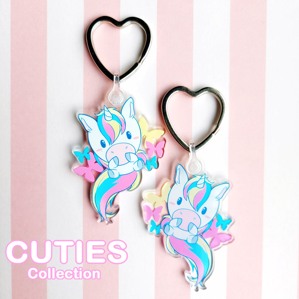 CUTIES Unicorn Keyring