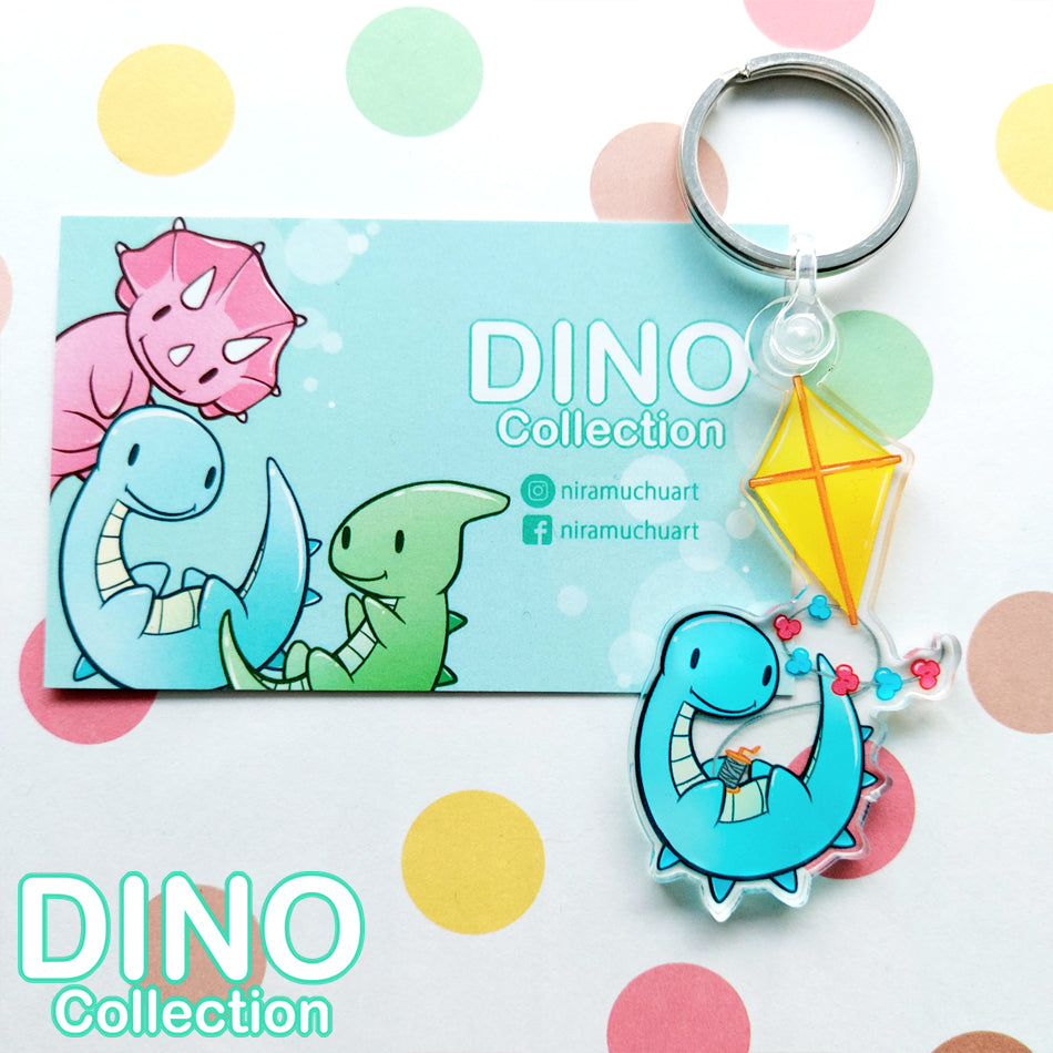 DINO Kite Keyring
