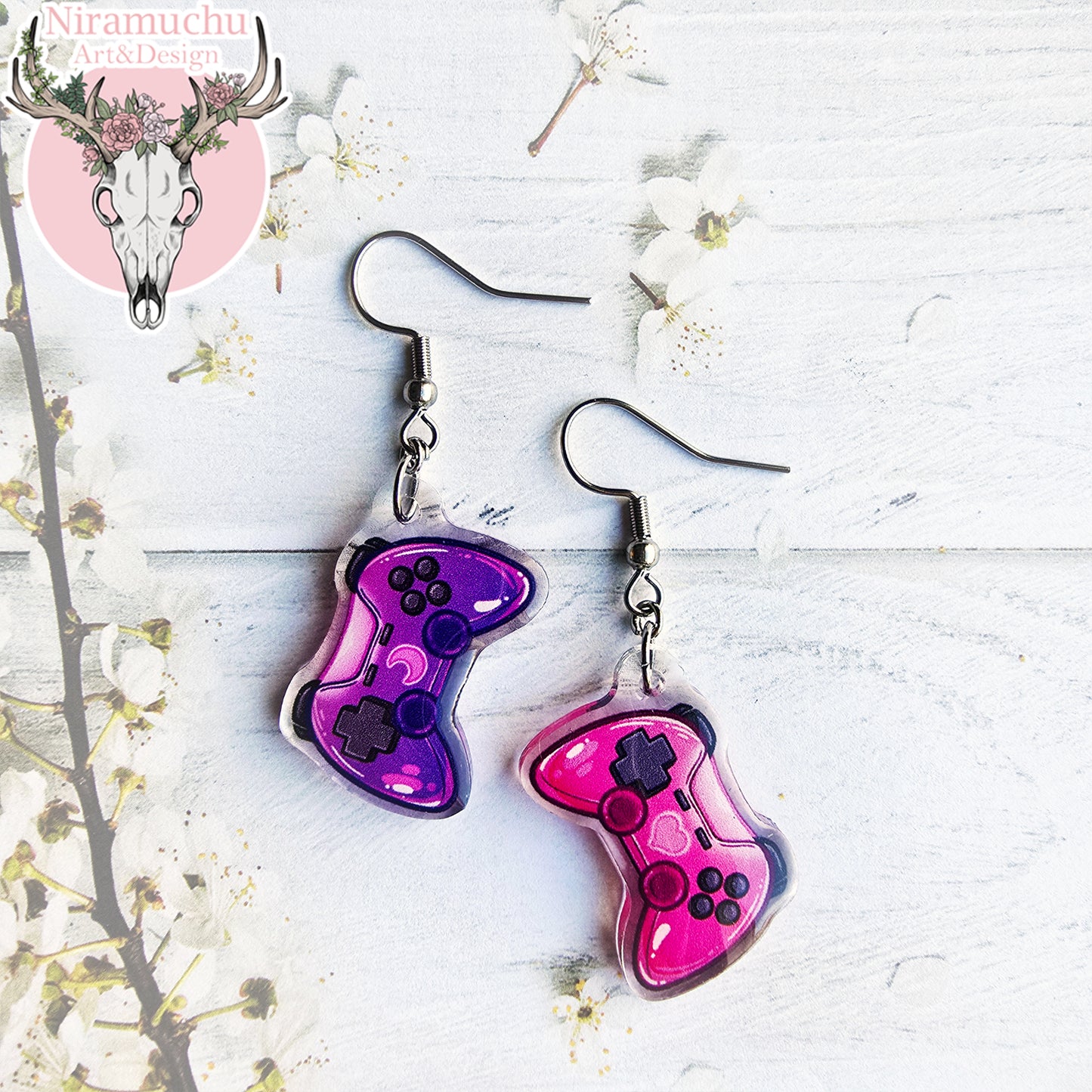 Gamer Charms: Console Mixed Earrings