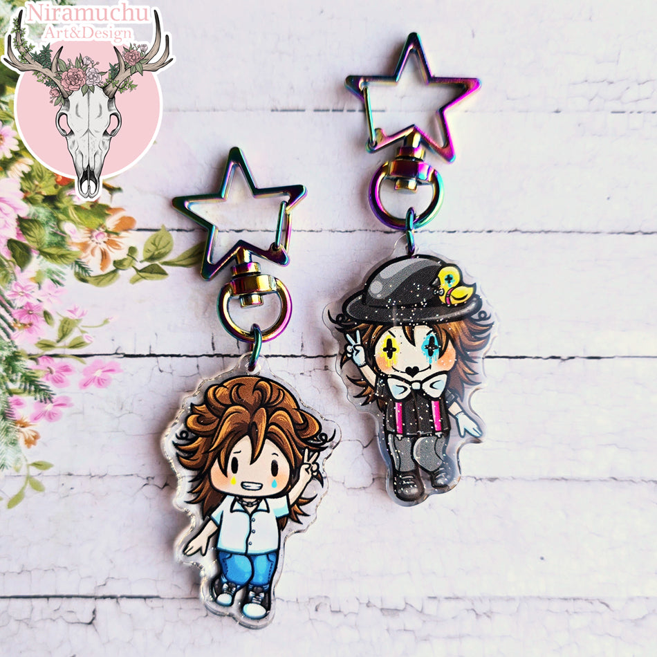 Lavliqe Chibi Glitter Keycharm