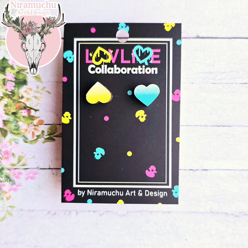 Lavliqe Heart Ear Studs