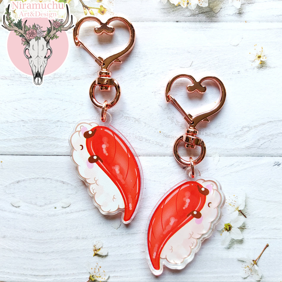 Manga Cafe Happy Sushi Maguro Keycharm
