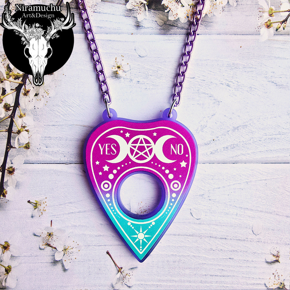 Pastel Goth Ouija Violet Kaulakoru