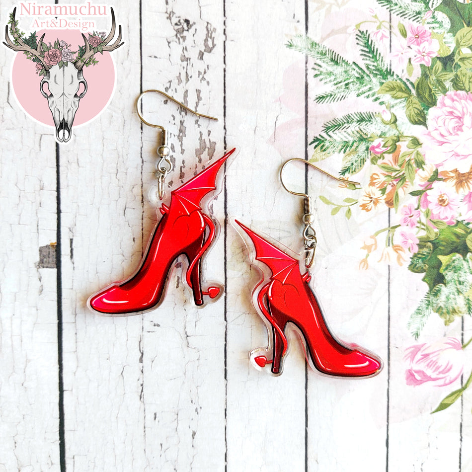 Devil Heels Earrings
