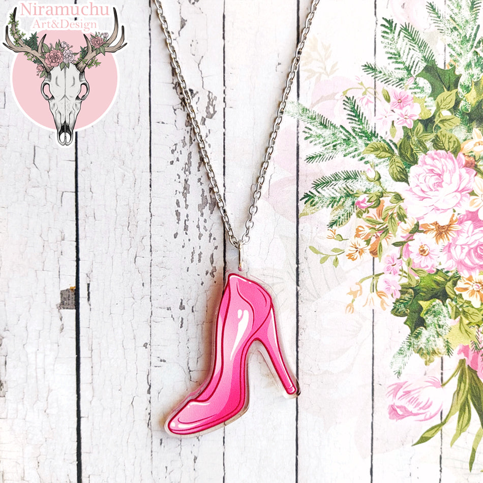 High Heels Pink Kaulakoru