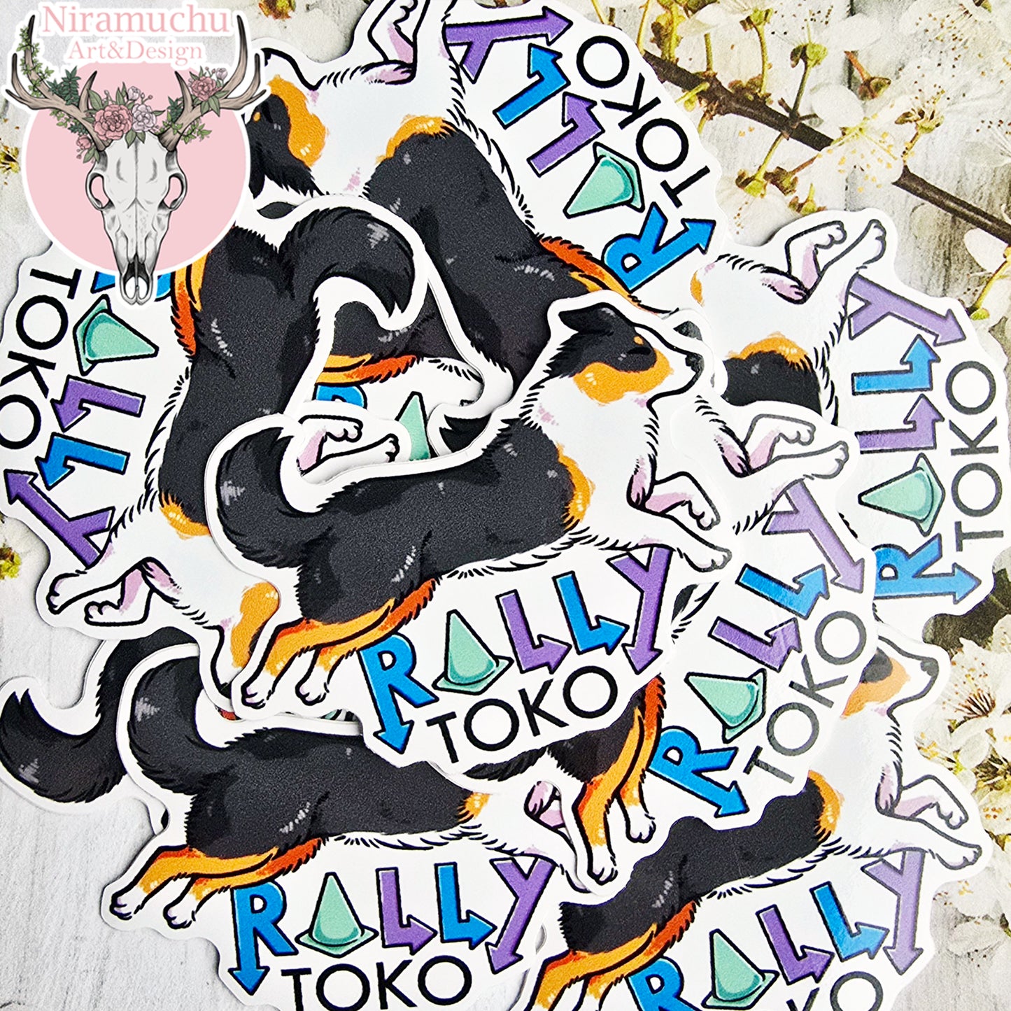 Treenikupla Rally Toko Vinyyli Tarra