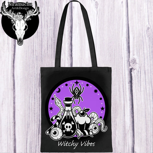 Witchy Vibes Kangaskassi "Spells"