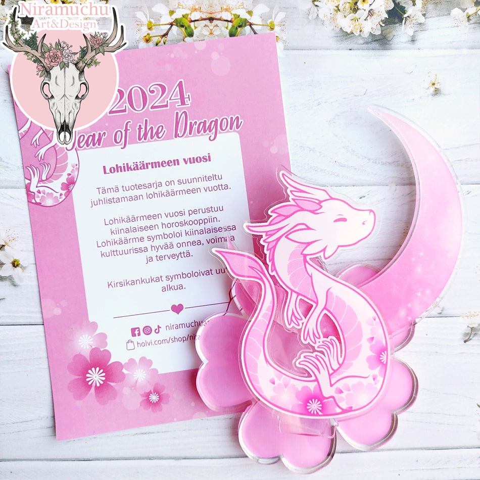 Year of the Dragon Acrylic Figure