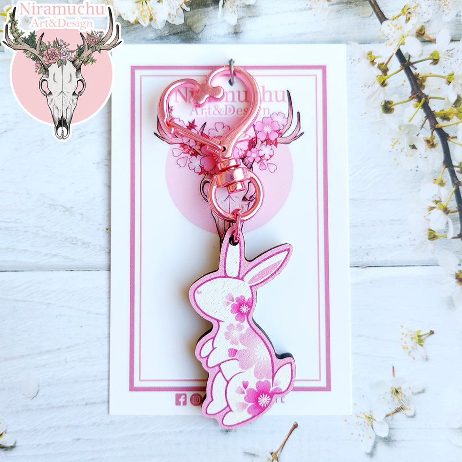 Year of the Rabbit "Observer" Keycharm