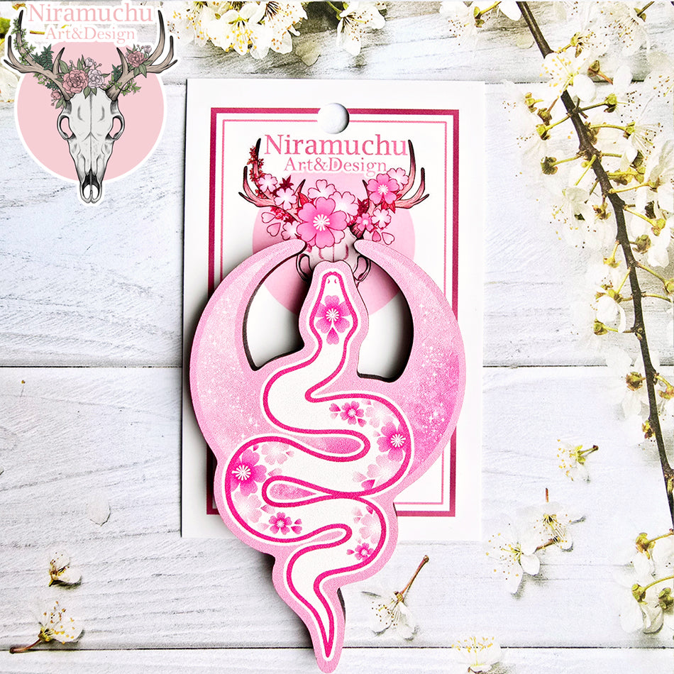Year of the Snake Hair Clip