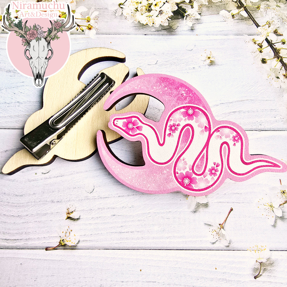 Year of the Snake Hair Clip
