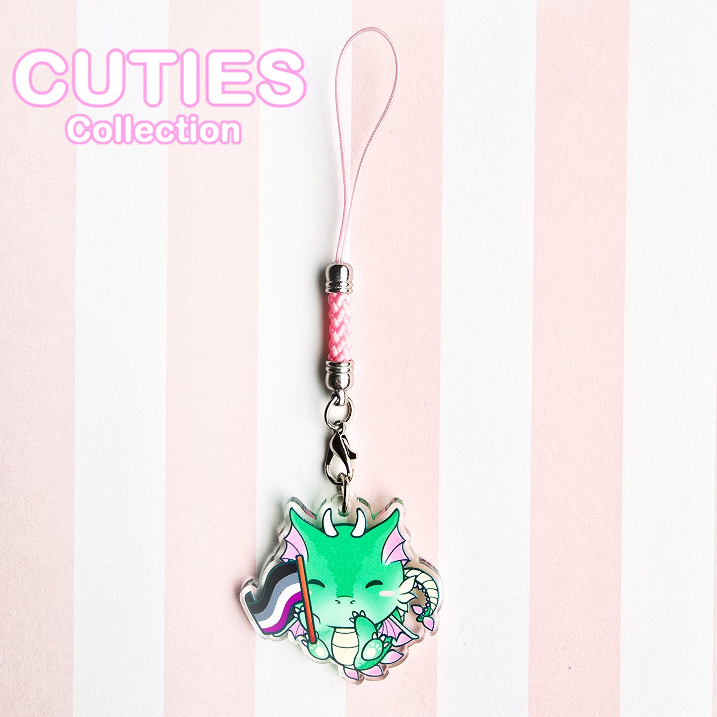 CUTIES PRIDE Ace Dragon Phone Charm