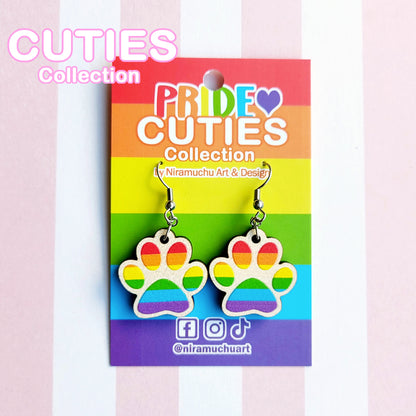 CUTIES PRIDE Rainbow Paw Korvakorut