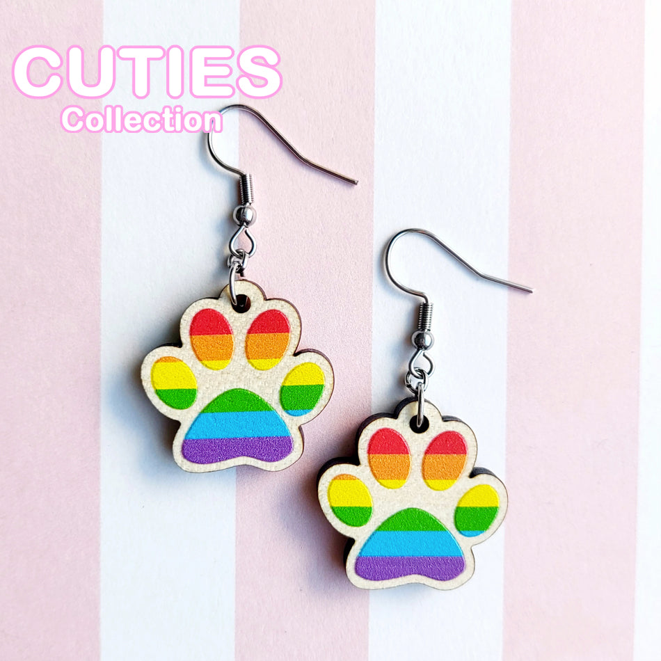 CUTIES PRIDE Rainbow Paw Korvakorut