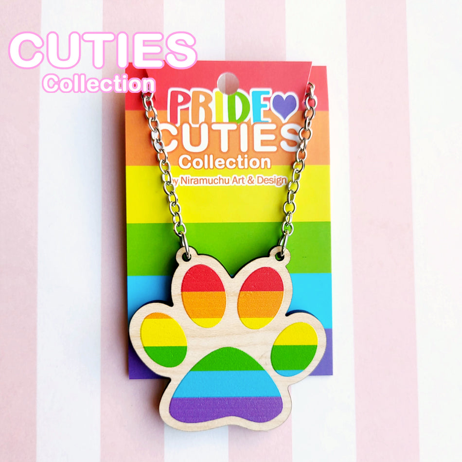 CUTIES PRIDE Rainbow Paw Kaulakoru