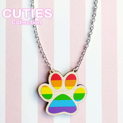 CUTIES PRIDE Rainbow Paw Kaulakoru