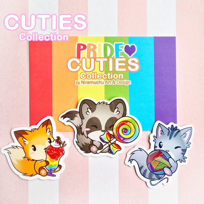 CUTIES PRIDE Sticker Set 2