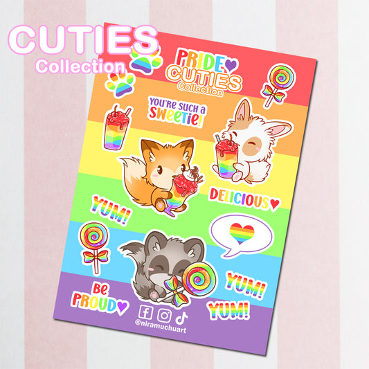 CUTIES PRIDE Stickers: Sweetie