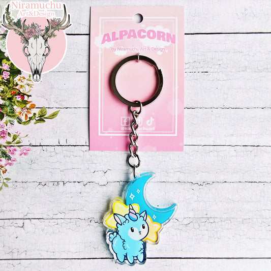 Alpacorn Moon Avaimenperä
