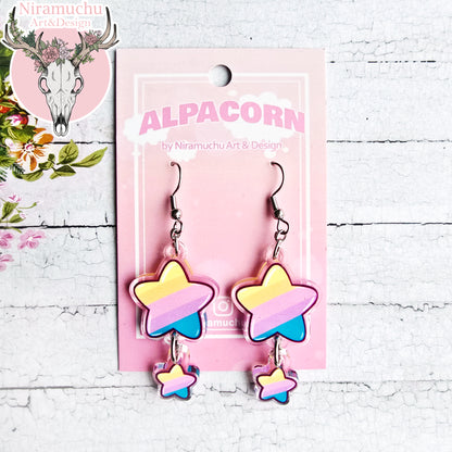 Alpacorn Star Drops Korvakorut