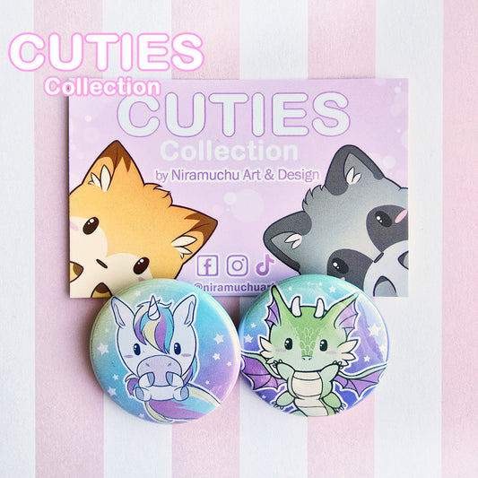 CUTIES Badge Set: Magical