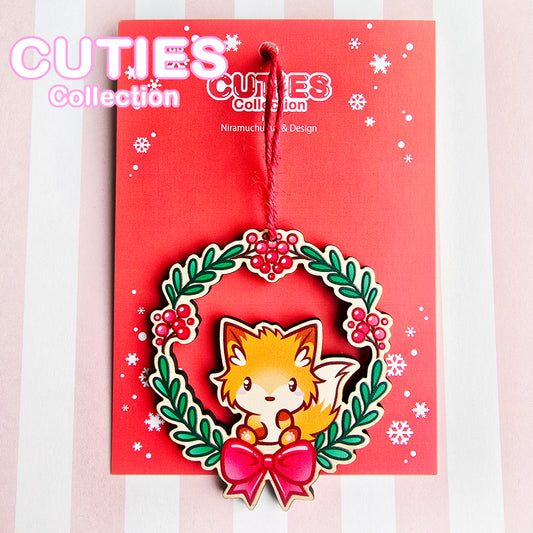 CUTIES Christmas Ornament Fox