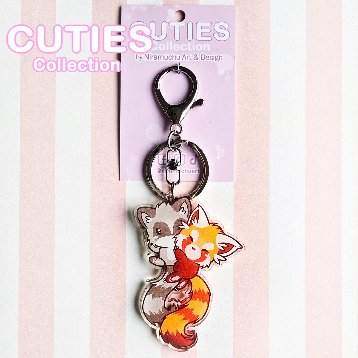CUTIES Hugging Bag Charm