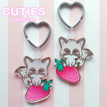 CUTIES Strawberry Keyring