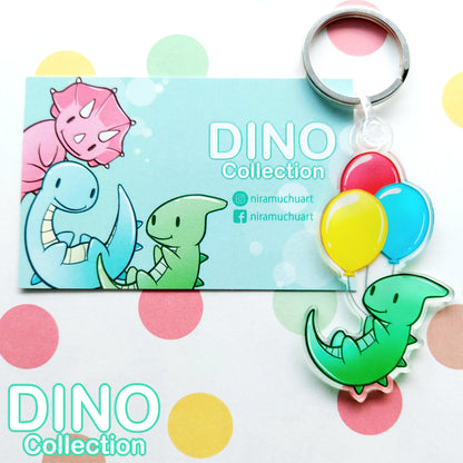 DINO Balloons Avaimenperä