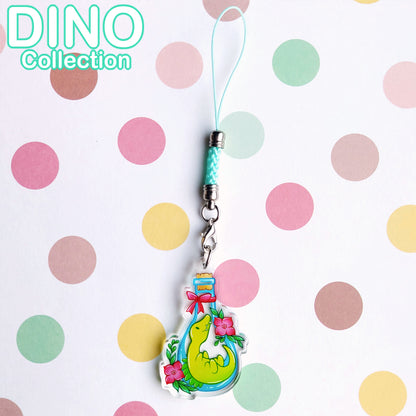 DINO Bottle Spinosaurus Phone Charm